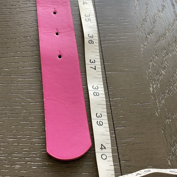 Betsy Johnson, cute fuchsia double heart belt - Picture 4 of 8